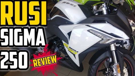 mm ag. . Rusi sigma ss250 specs